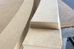Curved stopends