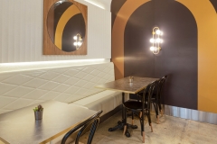Fluted MDF wall feature
