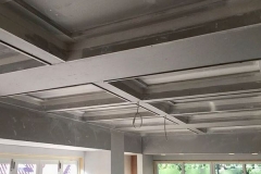 Custom plasterboard ceiling coffer