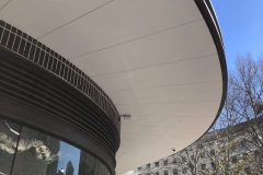 Scyon Matrix CNC machined to match curves of building