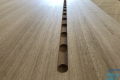 Custom made solid timber desktop