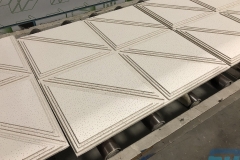Microlook triplestep ceiling tiles