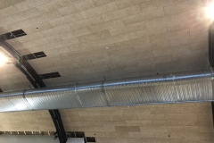 Sydney airport Troldtekt ceiling panels