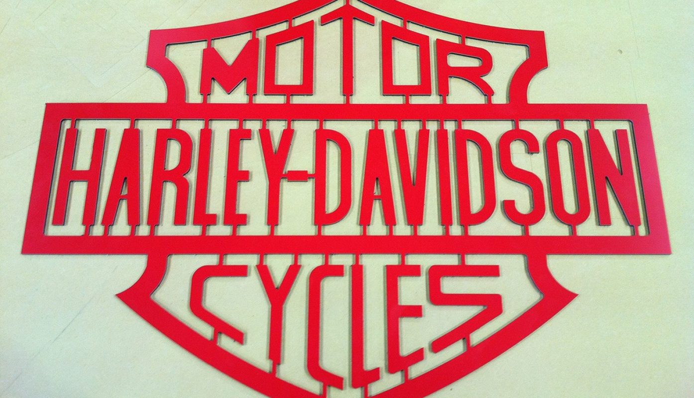 Alucobond, Harley Davidson Logo