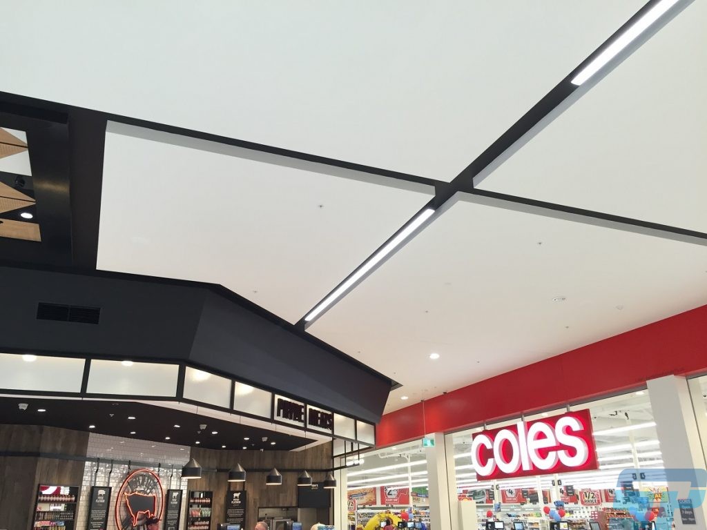 double splayed U shape plasterboard bulkheads