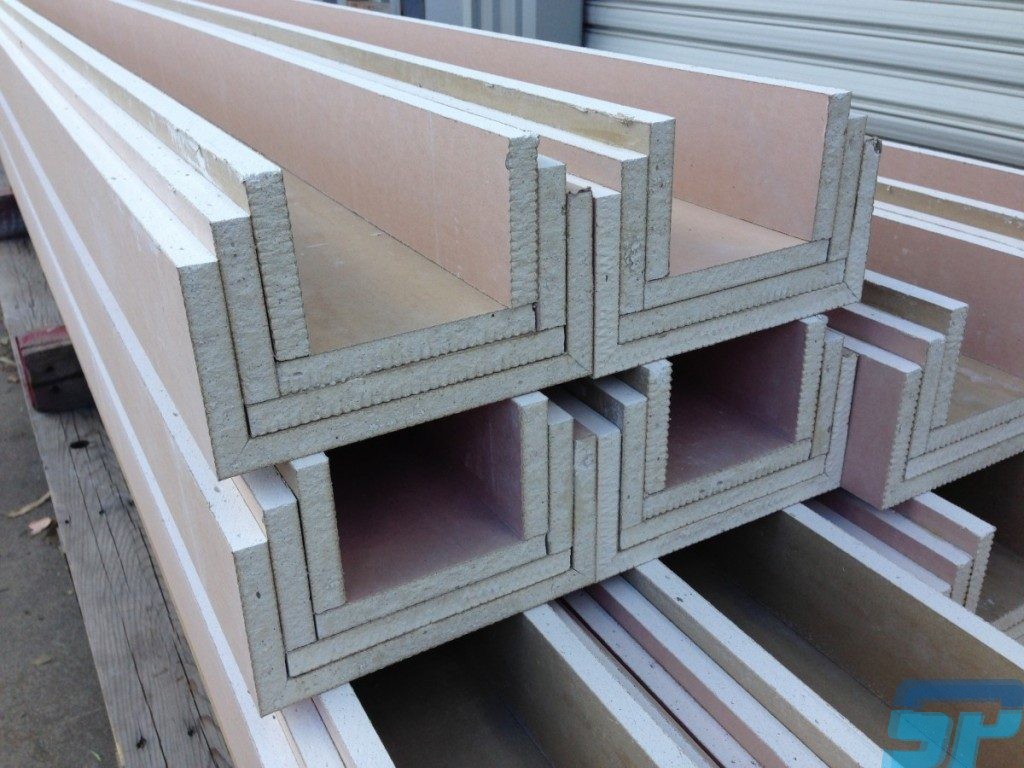 Fire rated plasterboard