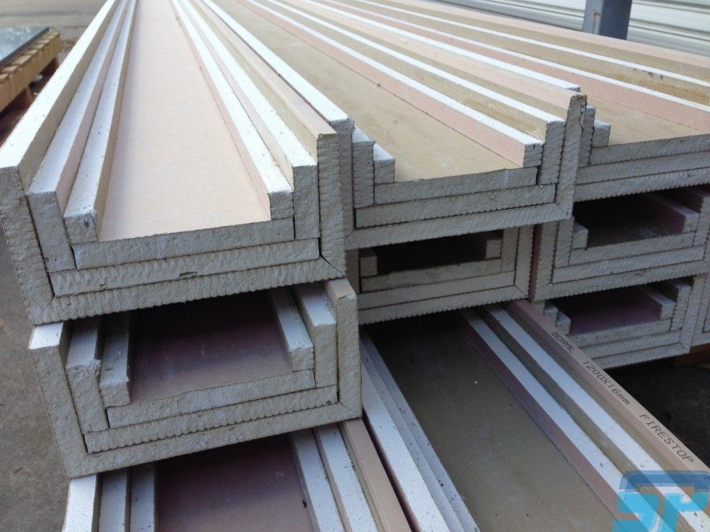 Fire rated plasterboard profiles