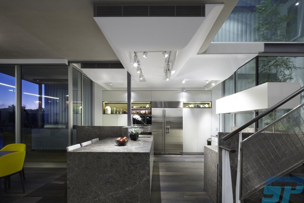CNC machined MDF ceiling feature
