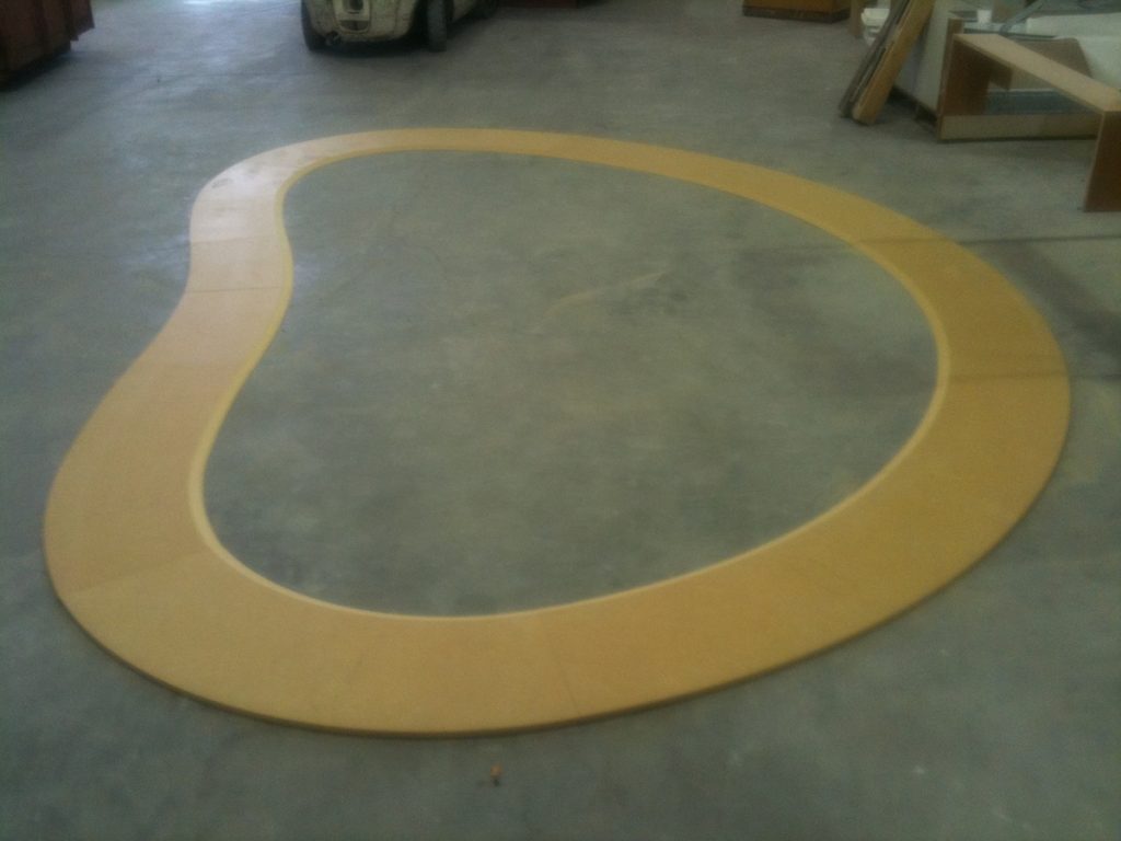 Light trough bulkhead