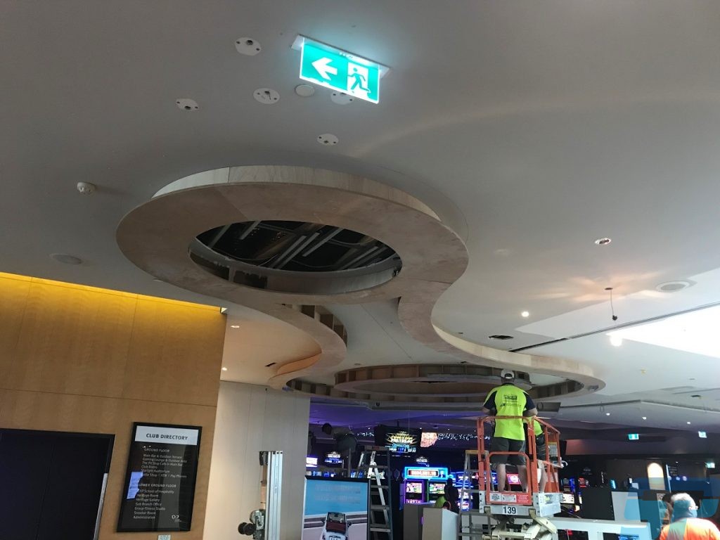 Cut to size MDF light trough