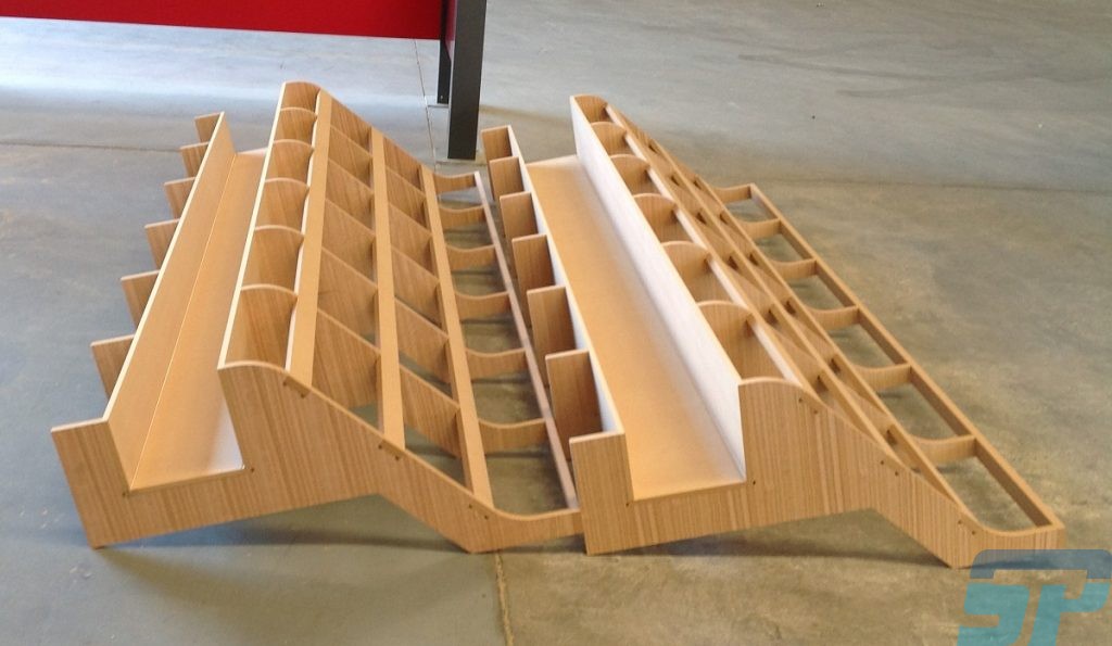 CNC machined MDF framework