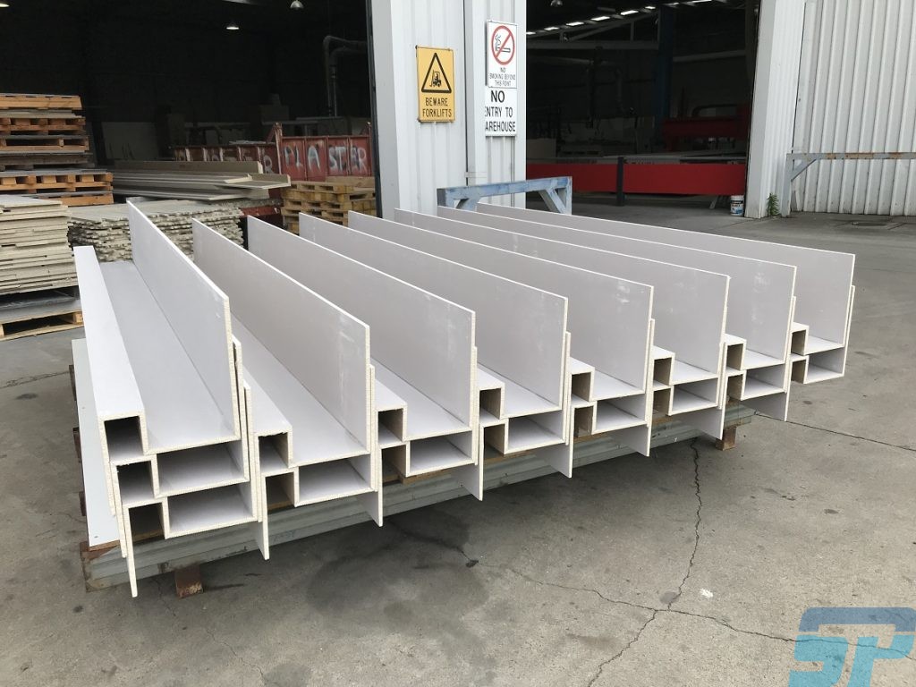 S shape plasterboard bulkheads