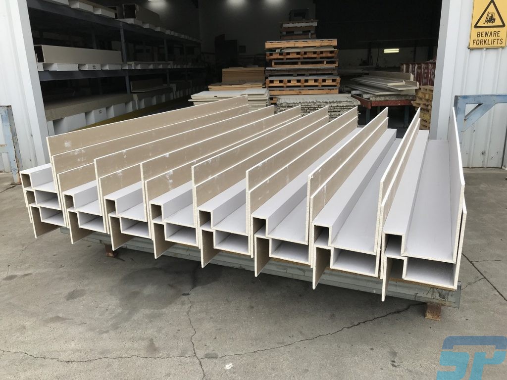 S shape plasterboard bulkheads