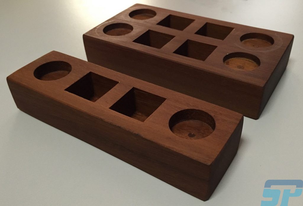 solid timber cnc routed