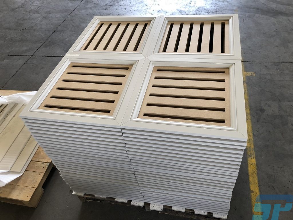 Decorative MDF acoustic panels