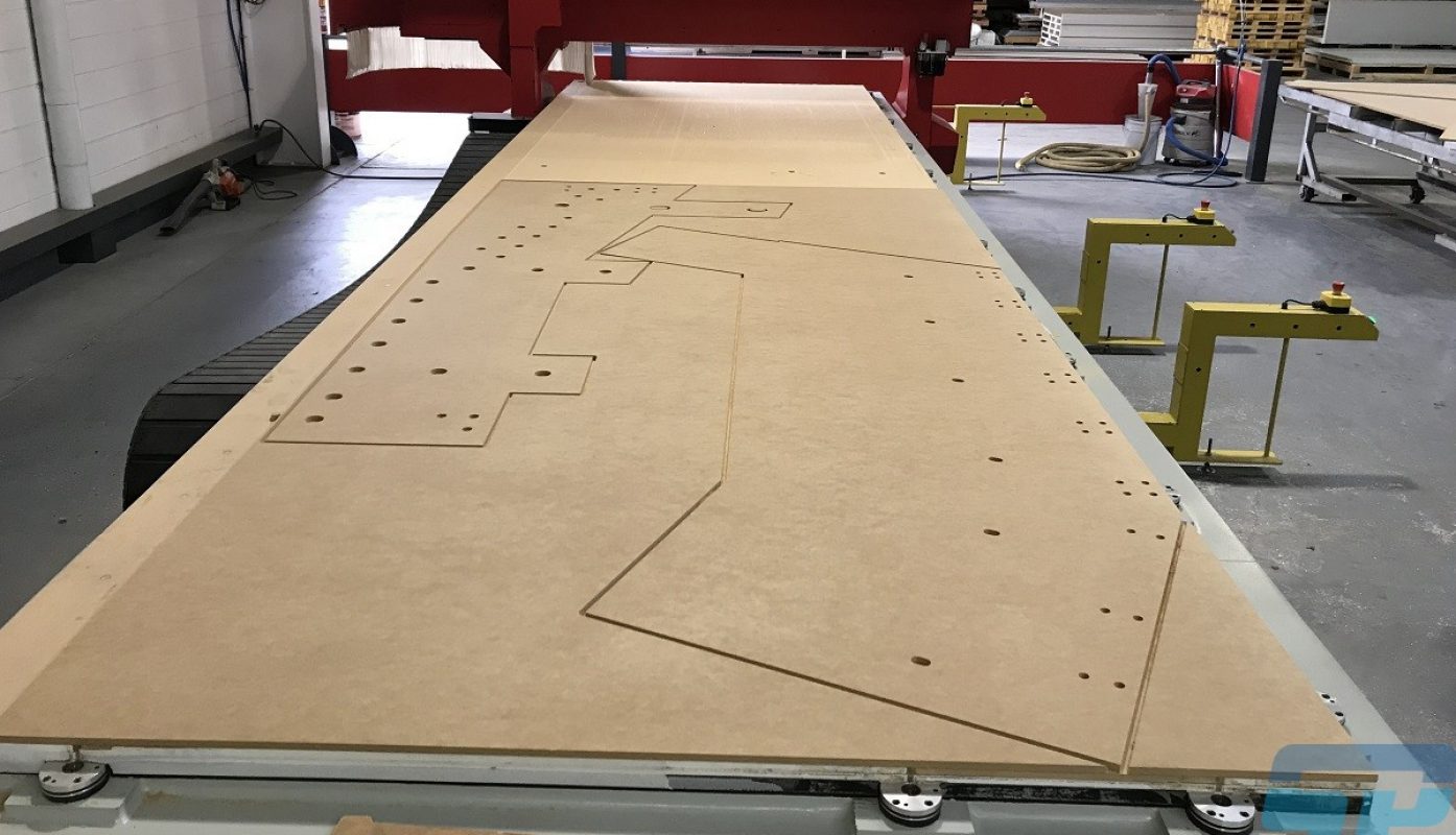 MDF, template for structural steel