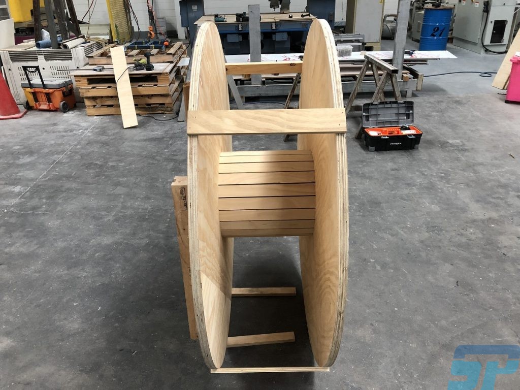 Plywood spools