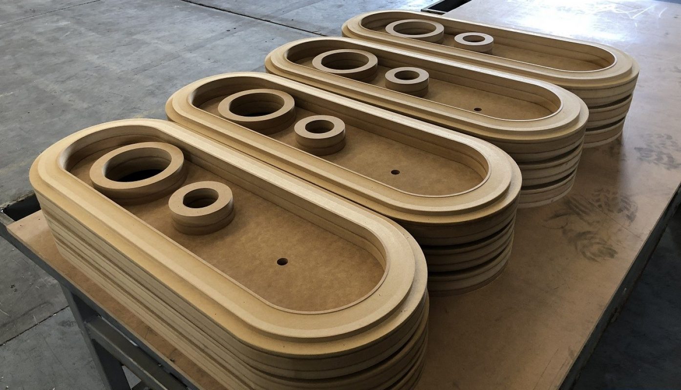 MDF, Recessed ceiling units