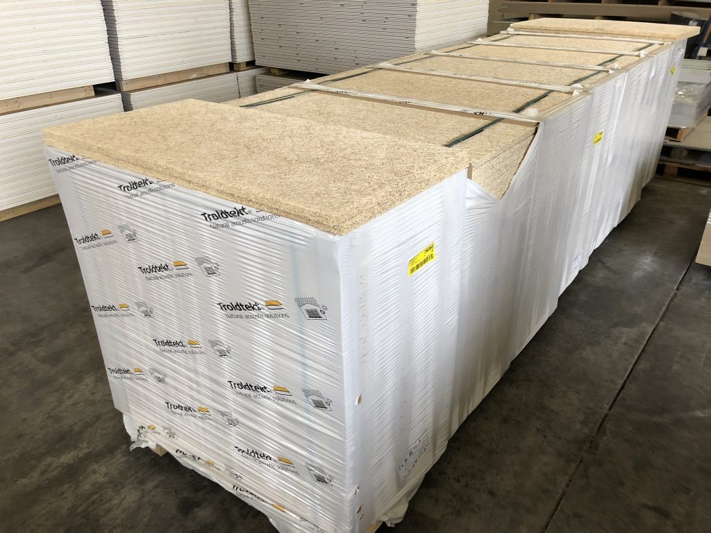 Troldtekt acoustic panels