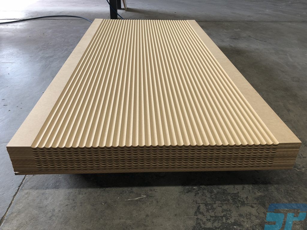 Fluted MDF