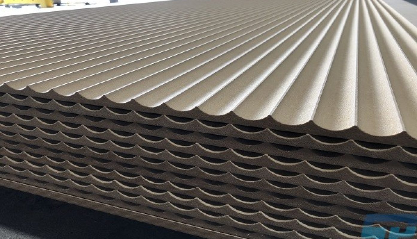 MDF Fluted detail