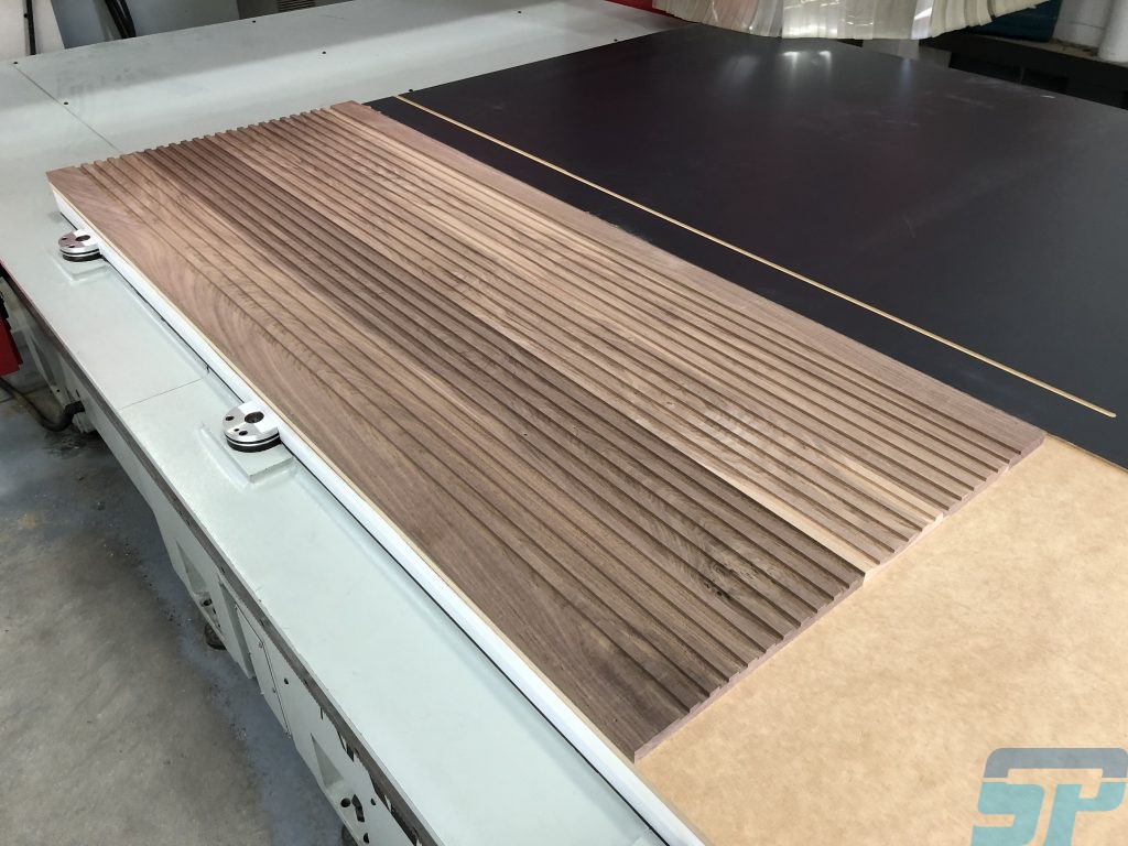 Timber batten detail