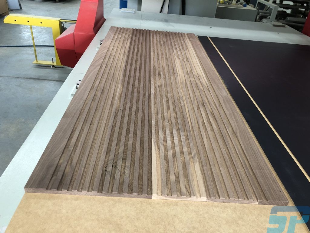 Timber batten detail