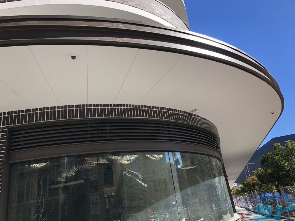 Ground floor soffit, Scyon Matrix panels