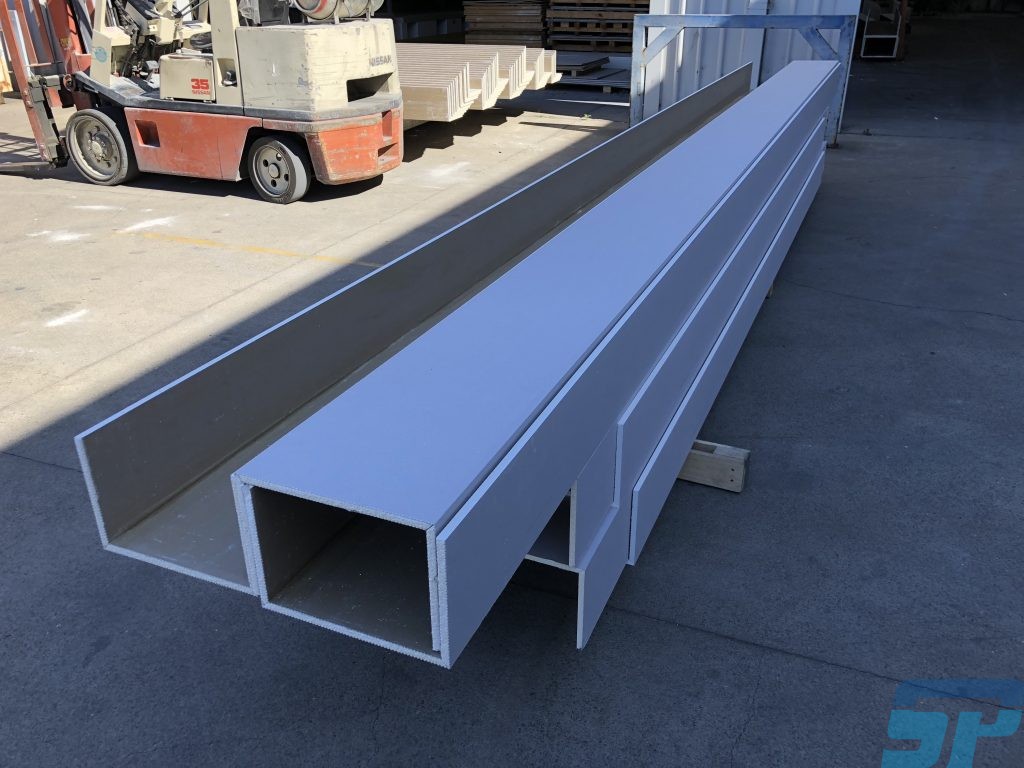 6m U Shape prefabricated bulkheads