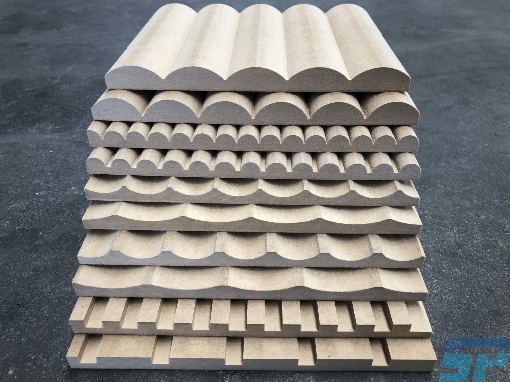textured MDF wall panels