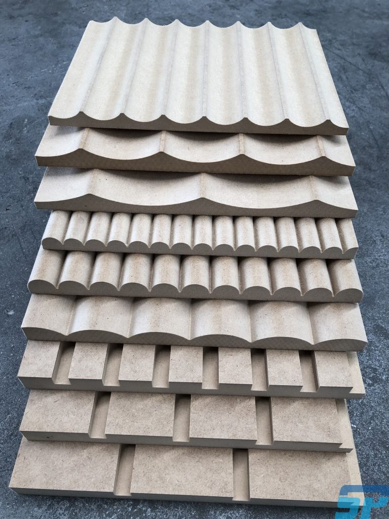 Fluted, Ribbed and Battened MDF wall paneling