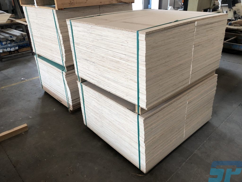 Plywood sheets cut to size