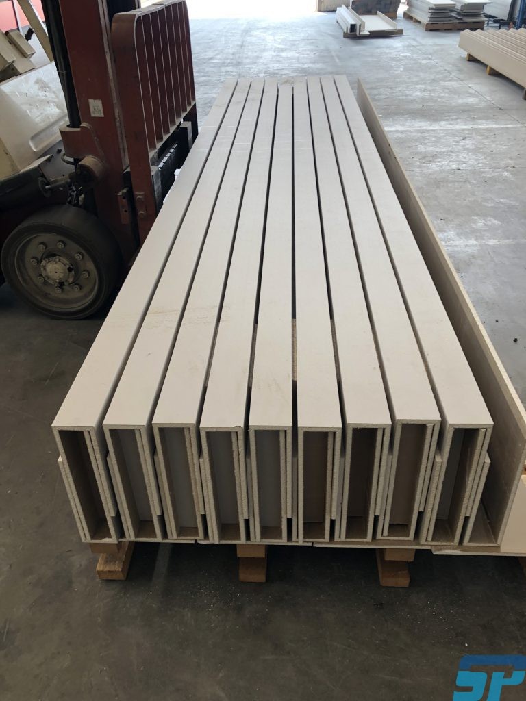 U shaped plasterboard bulkheads