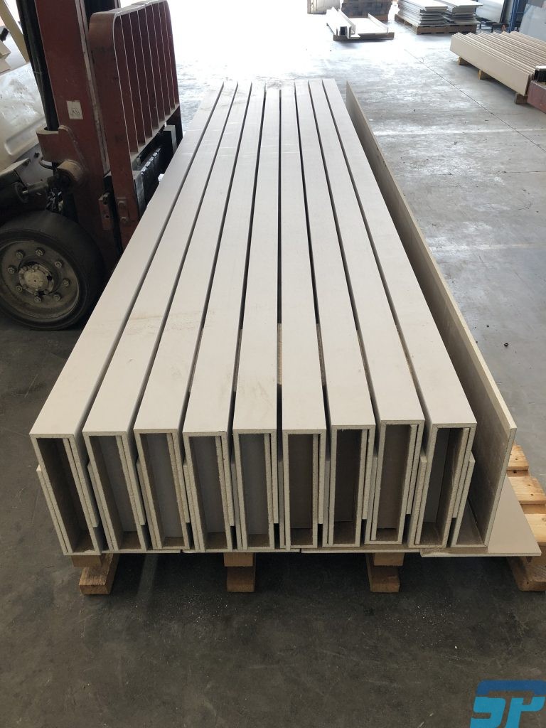 U shaped plasterboard bulkheads