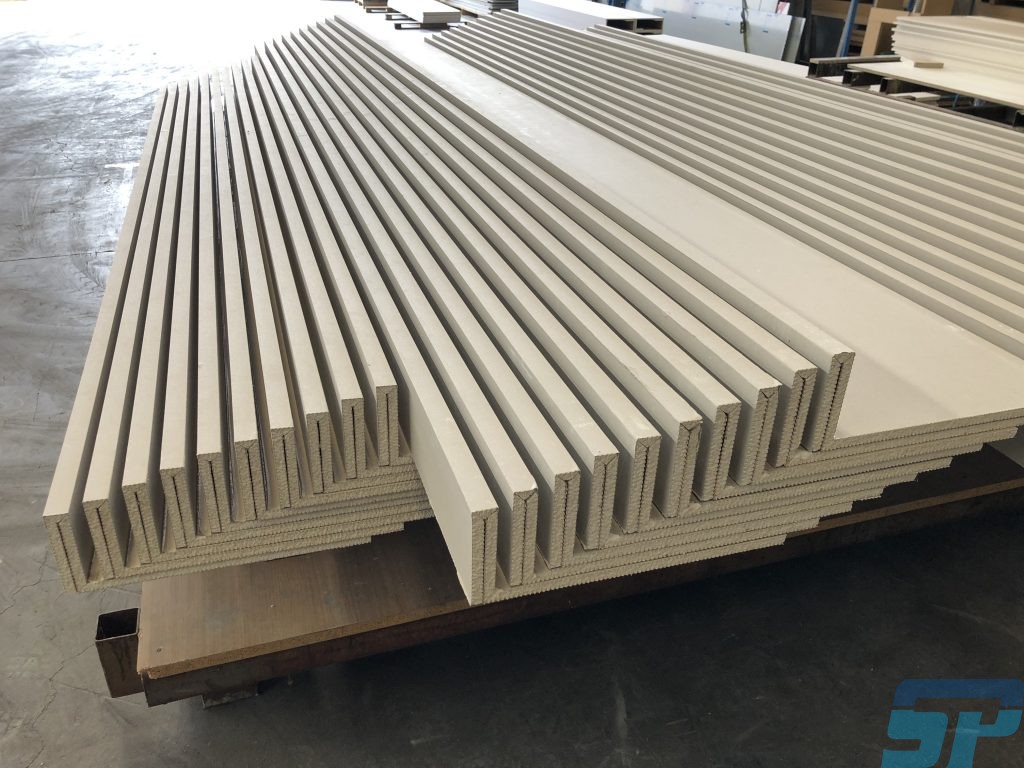 Double folded L shaped bulkheads