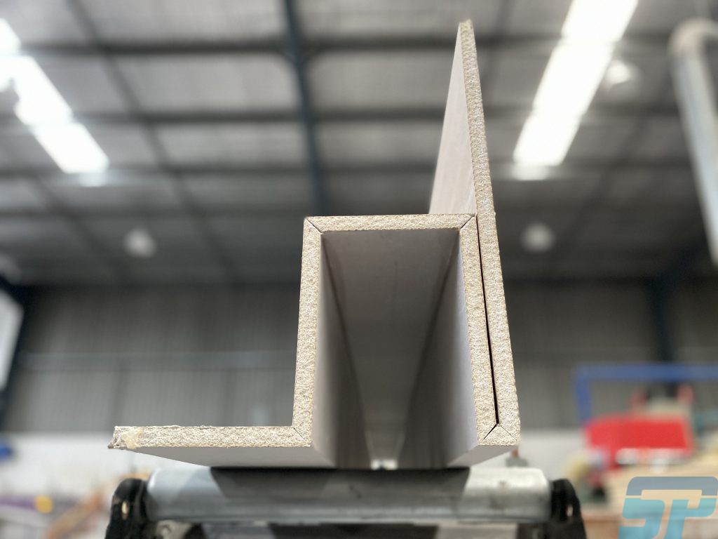 Plasterboard profile custom shape